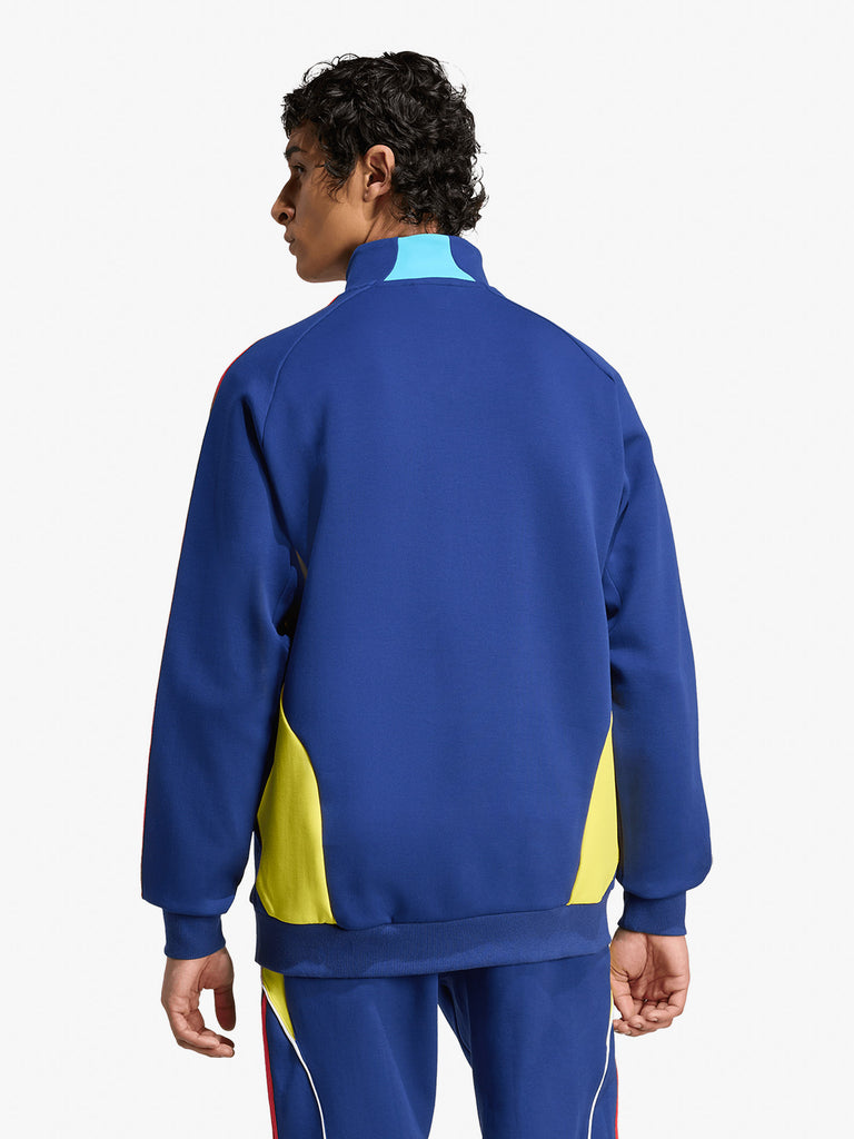 ADIDAS felpa girocollo arsenal us uomo viola cotone