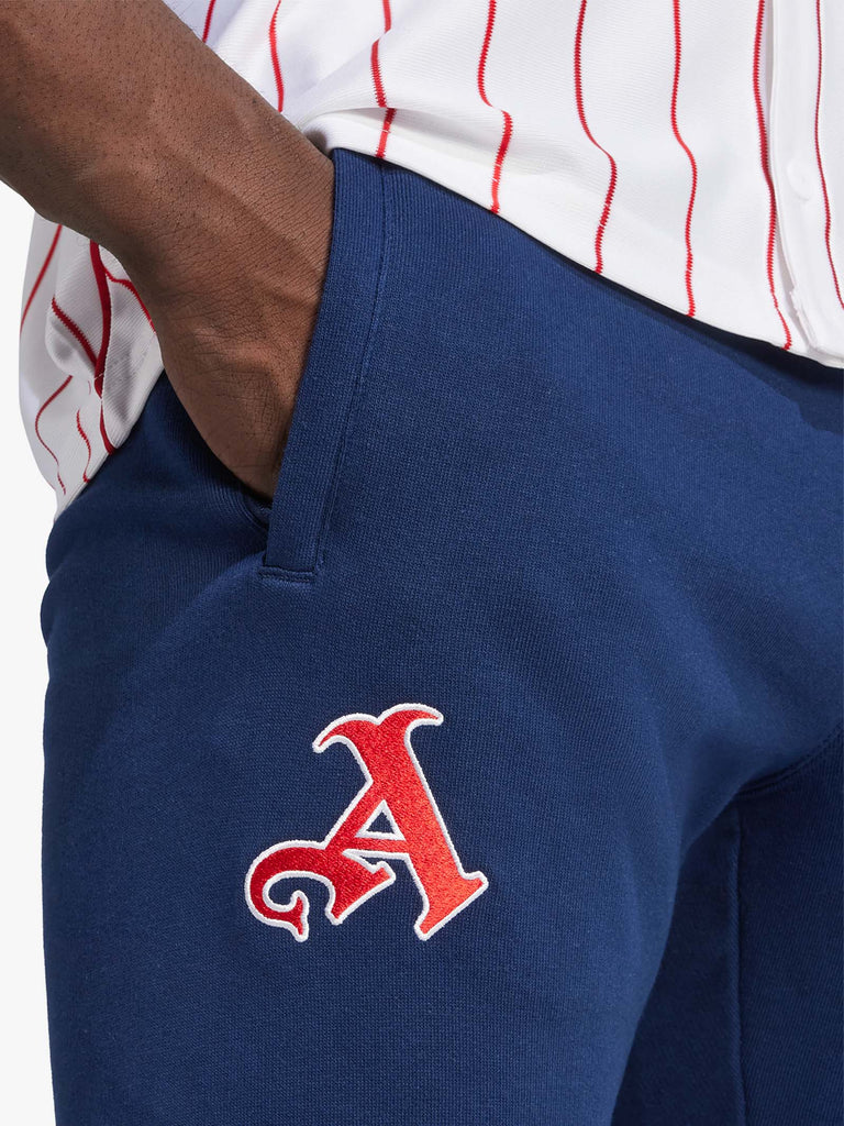 ADIDAS joggers arsenal us uomo blu cotone