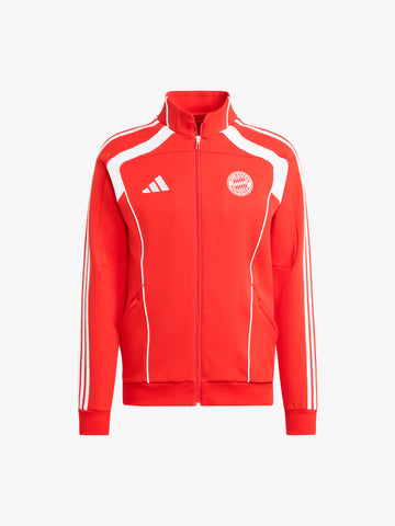 ADIDAS felpa girocollo fc bayern ubp uomo rosso cotone