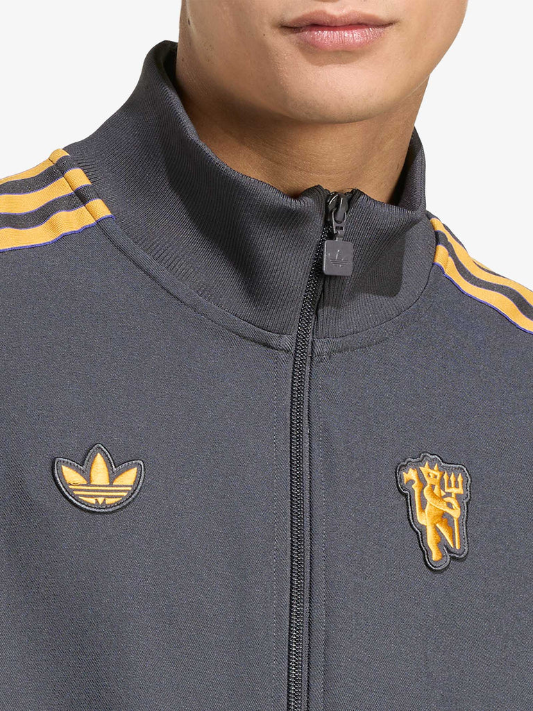 ADIDAS felpa girocollo manchester united ubp uomo nero