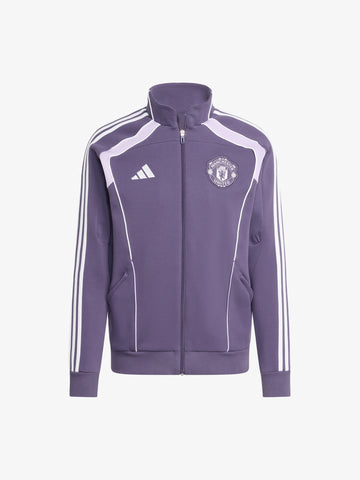 ADIDAS felpa girocollo manchester united ubp uomo viola cotone
