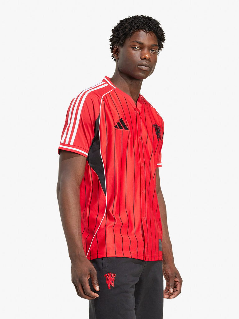 ADIDAS camicia manchester united us uomo rosso