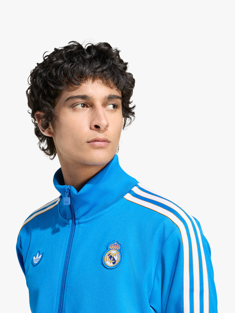ADIDAS felpa girocollo real madrid ubp uomo blu