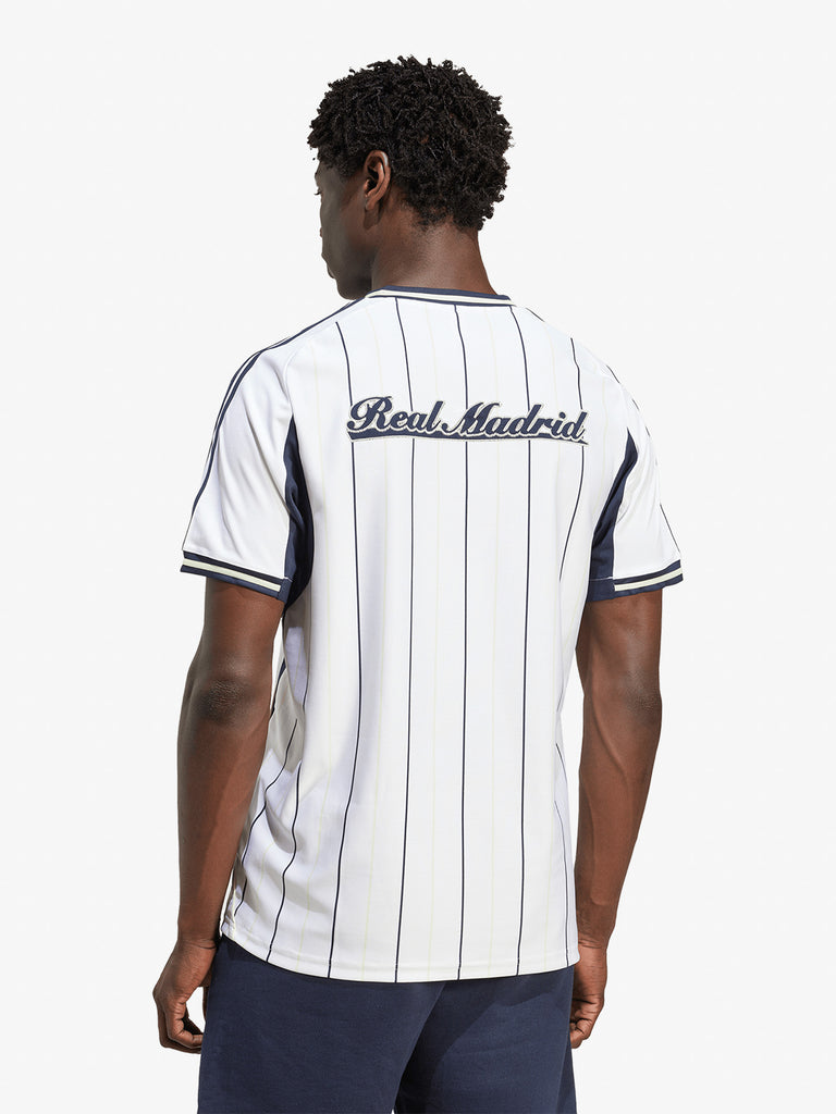 ADIDAS t-shirt real madrid us uomo bianco