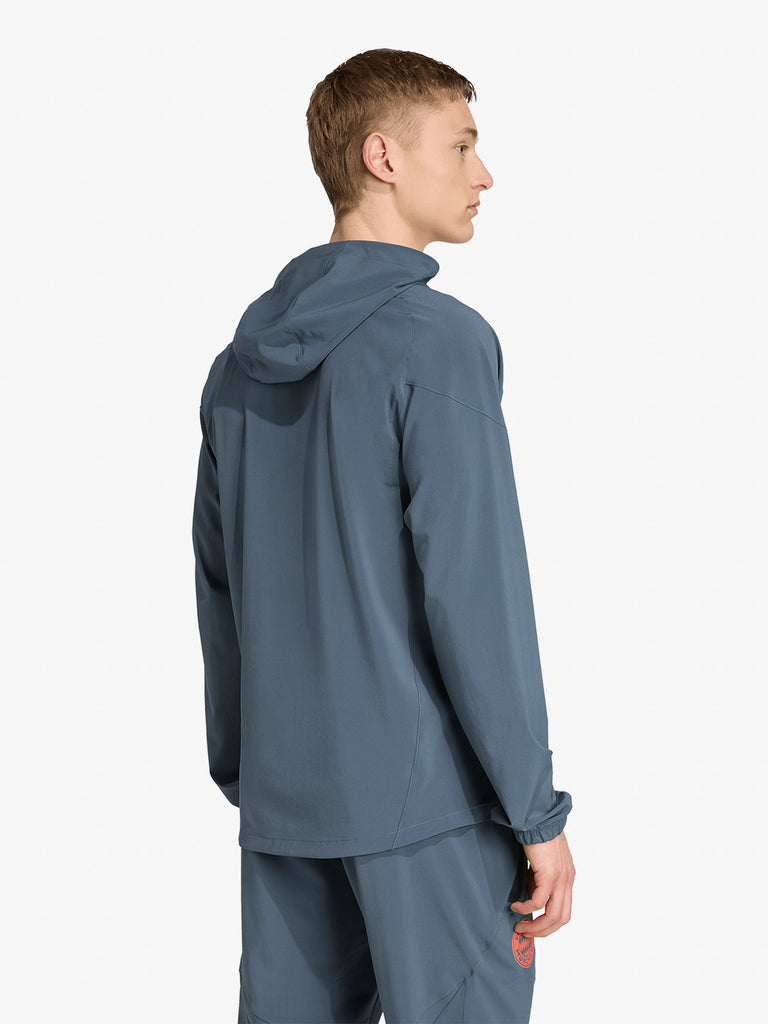 ADIDAS felpa con cappuccio fc bayern tiro 25 competition vis uomo grigio