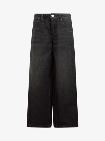 ADIDAS jeans adicolor denim adilenium donna nero cotone