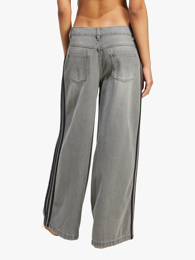 ADIDAS jeans adicolor denim adilenium donna grigio cotone