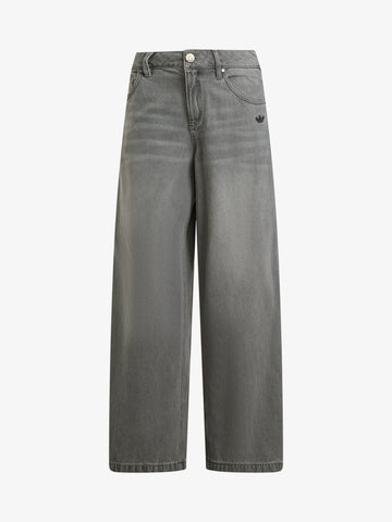 ADIDAS jeans adicolor denim adilenium donna grigio cotone