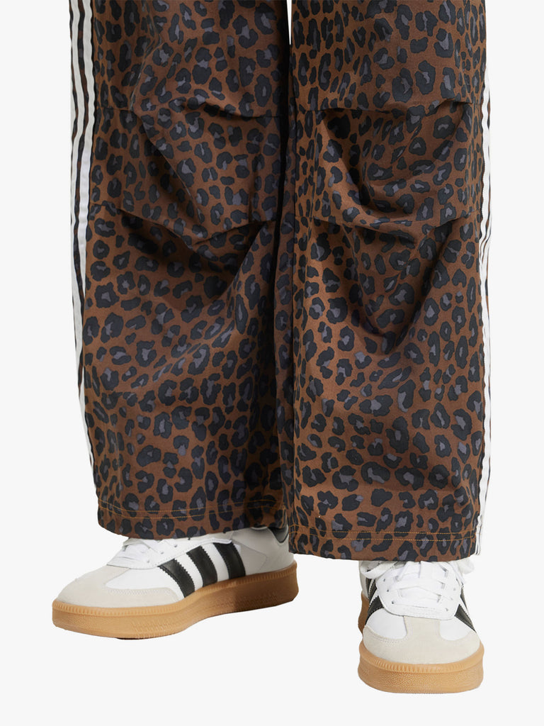 ADIDAS joggers originals graphic leopard marrone