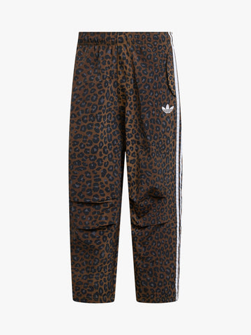 ADIDAS joggers originals graphic leopard marrone
