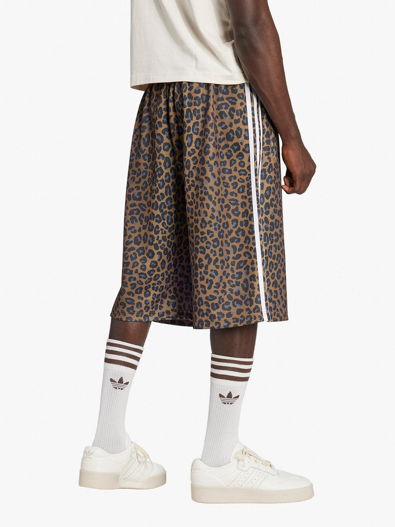 ADIDAS shorts leo oversized uomo marrone