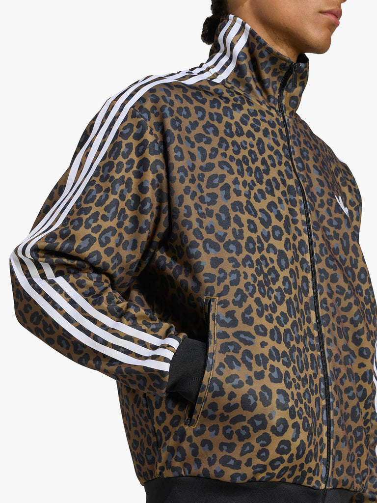 ADIDAS felpa girocollo firebird leo uomo marrone