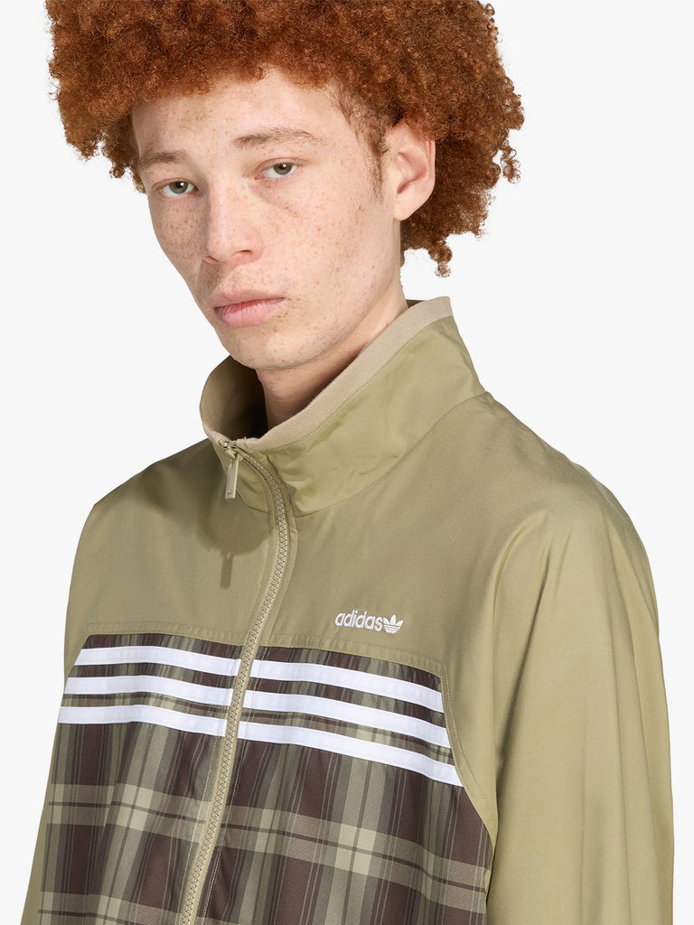 ADIDAS felpa girocollo graphic uomo verde