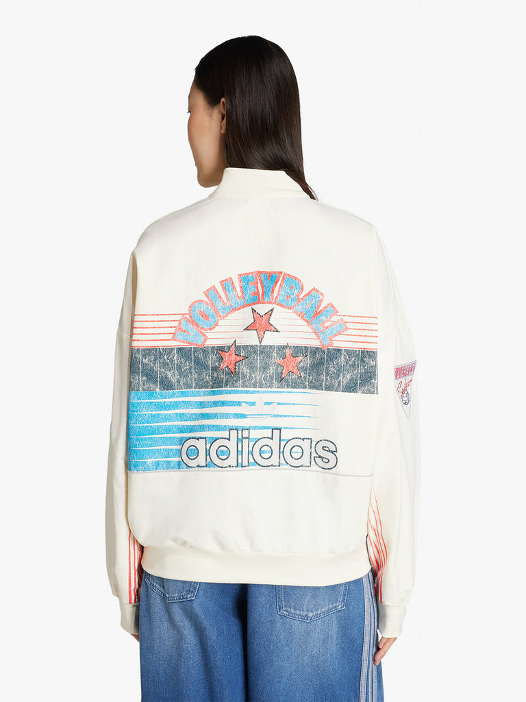 ADIDAS maglia a maniche lunghe summersp crew donna beige