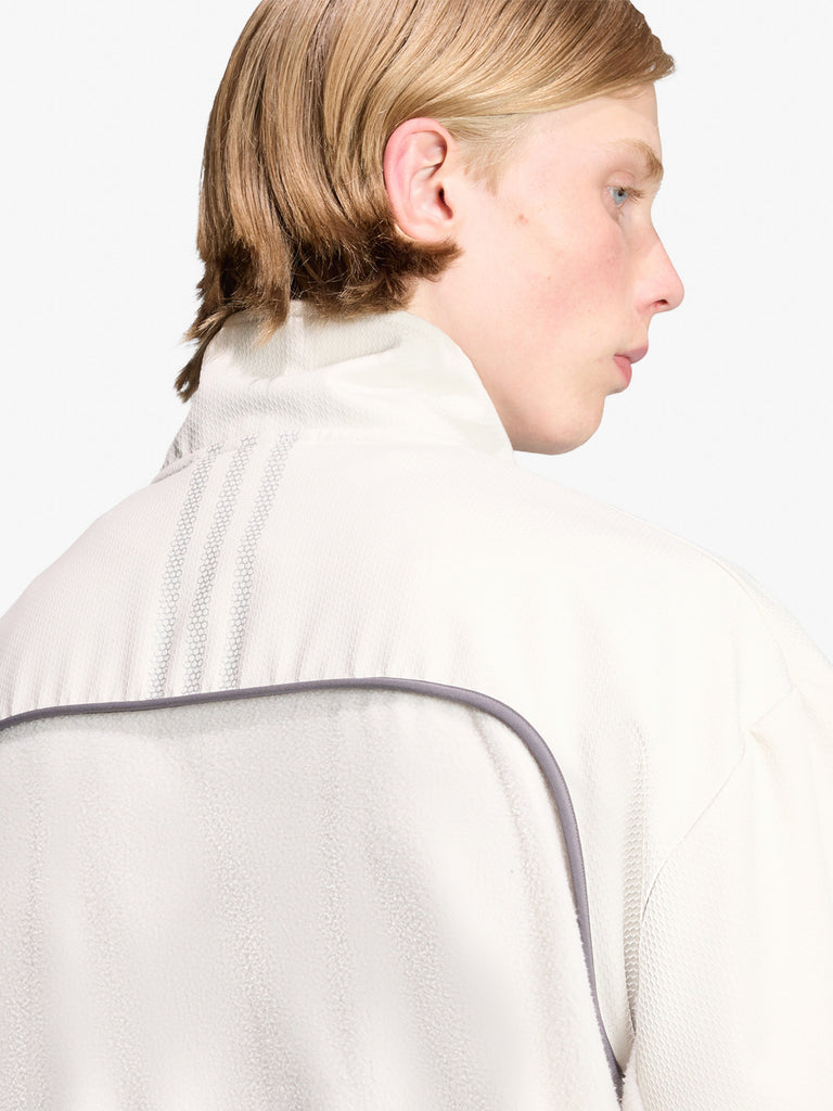 ADIDAS felpe girocollo clima fleece uomo beige