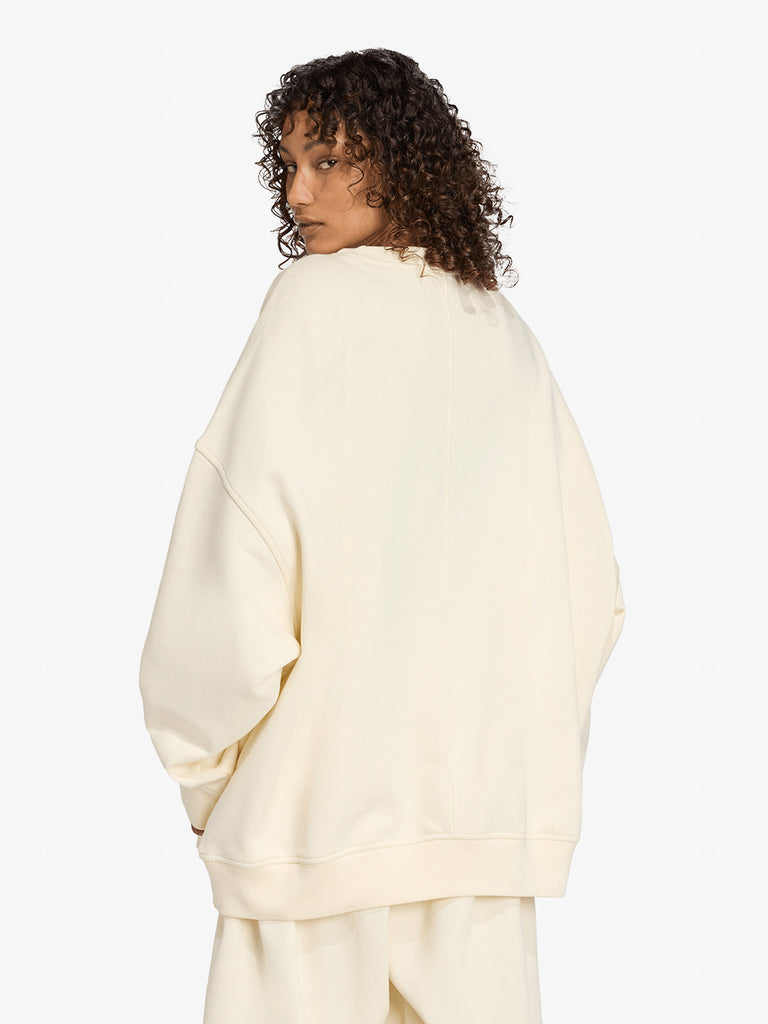 ADIDAS felpa girocollo essentials linear oversized crew donna