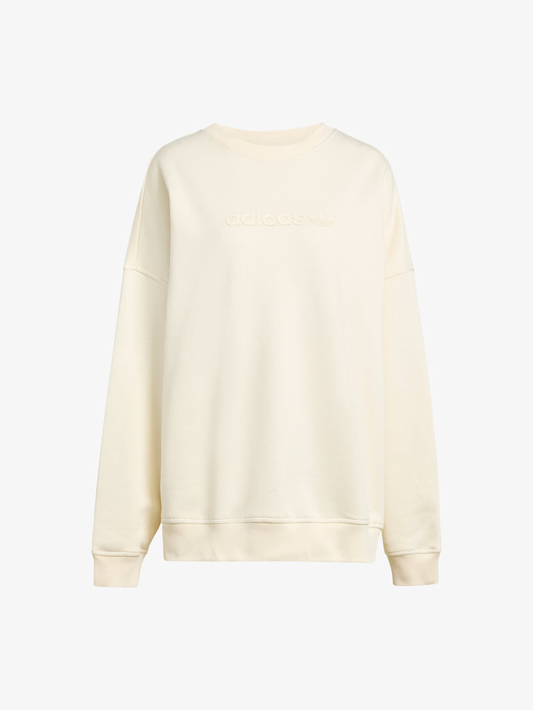 ADIDAS felpa girocollo essentials linear oversized crew donna