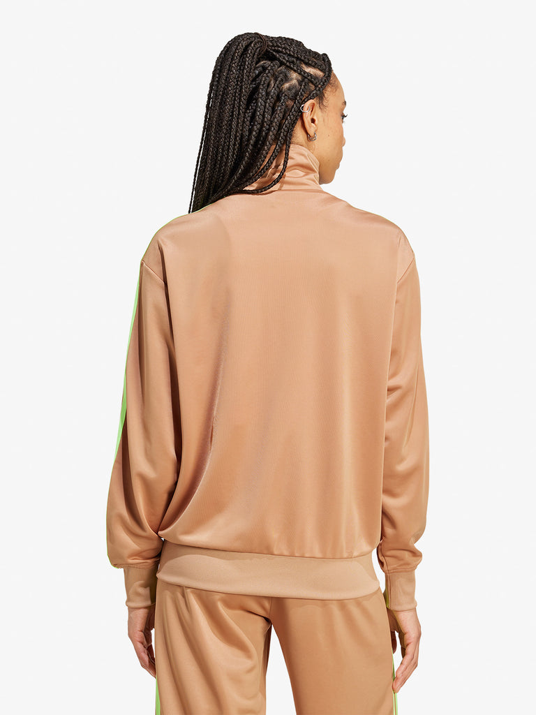 ADIDAS felpa girocollo adicolor classic firebird donna beige