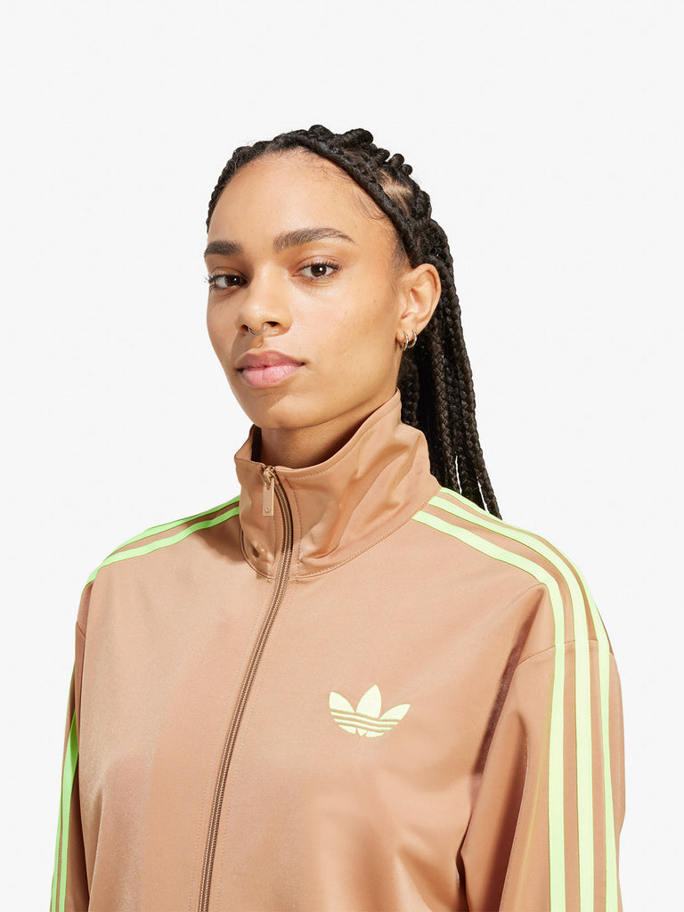 ADIDAS felpa girocollo adicolor classic firebird donna beige