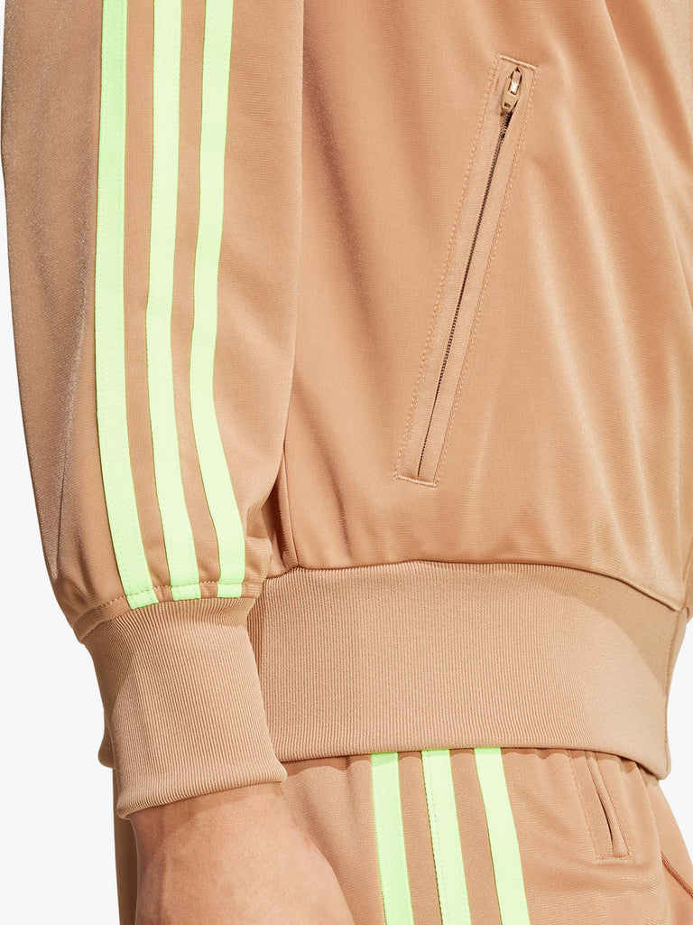 ADIDAS felpa girocollo adicolor classic firebird donna beige