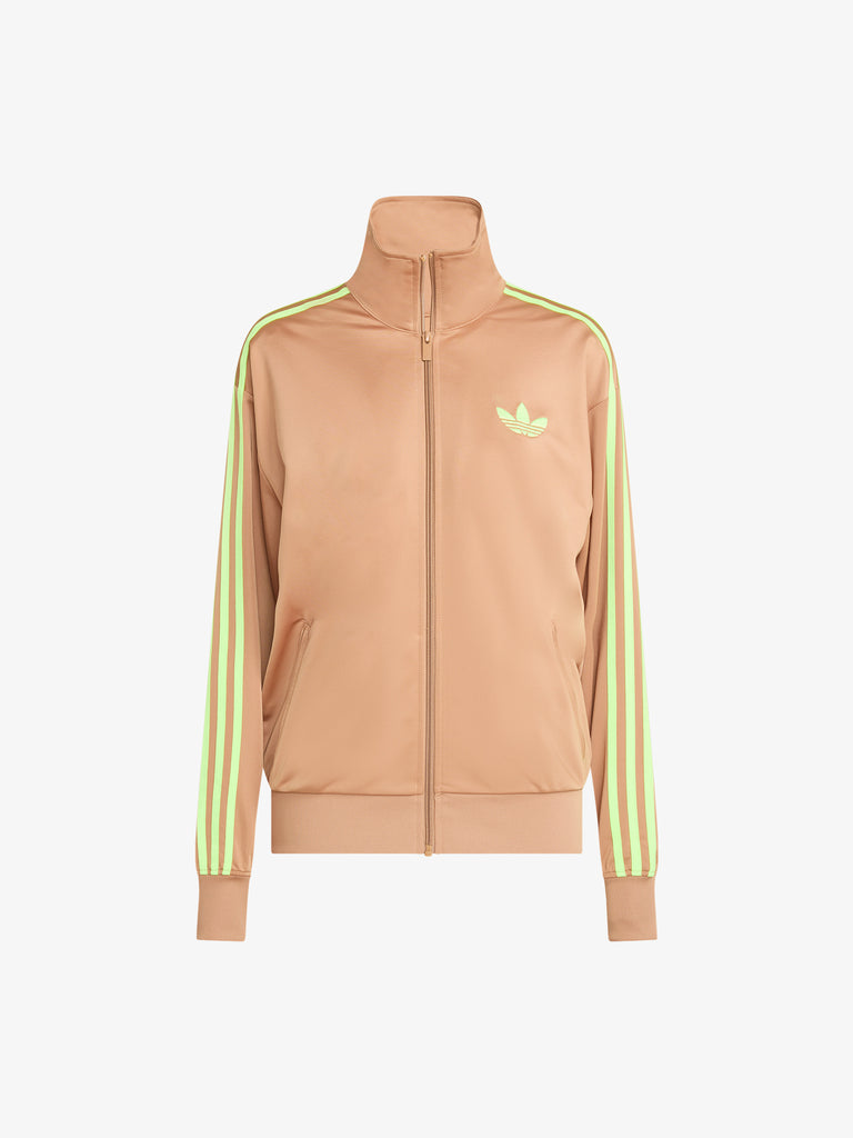 ADIDAS adicolor classic firebird sudadera beige de cuello redondo