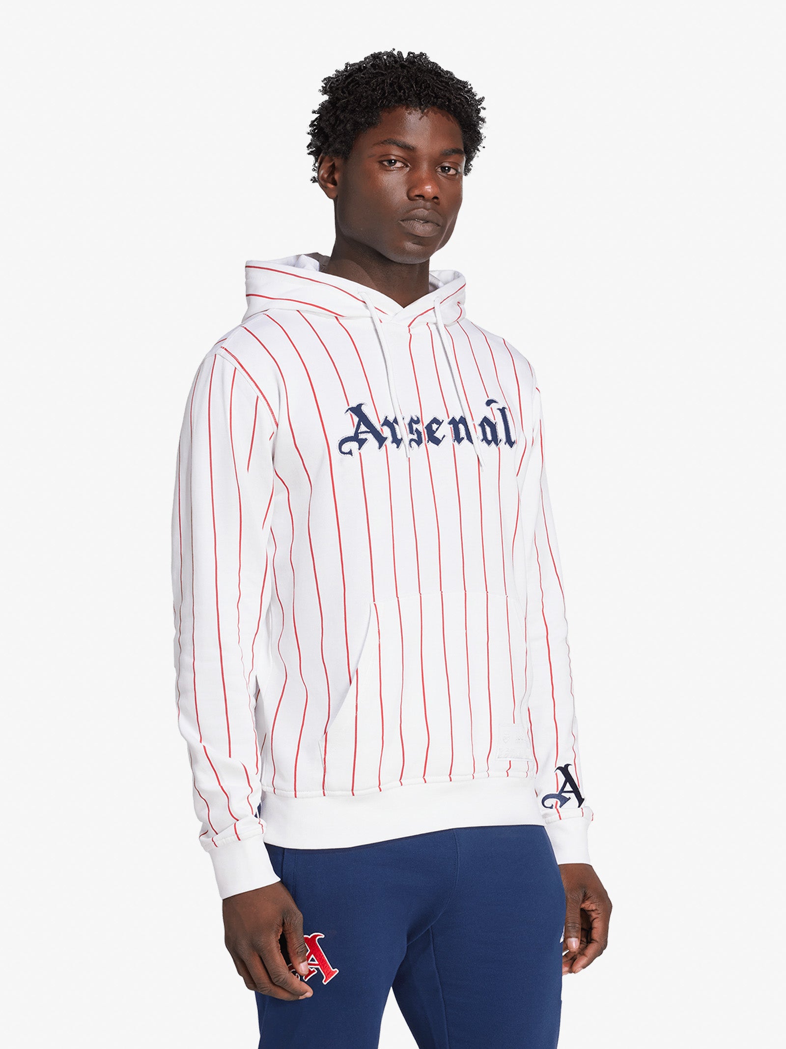 arsenal hoodie us man white cotton