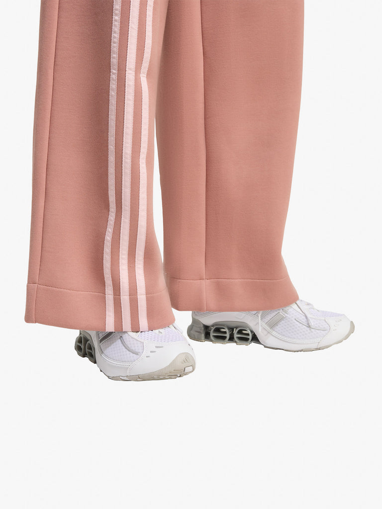 ADIDAS joggers 3 stripes donna rosa cotone
