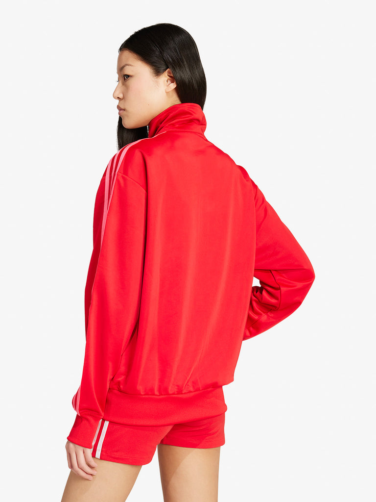 ADIDAS felpa girocollo adicolor classic firebird donna rosso