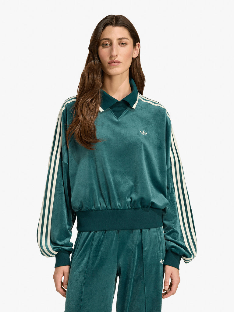 ADIDAS felpa girocollo liberty sweat donna verde