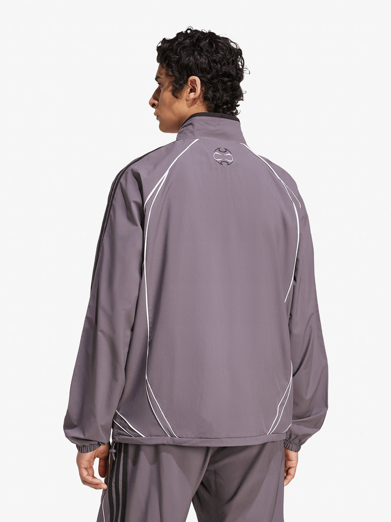 ADIDAS felpa girocollo teamgeist adicolor uomo viola