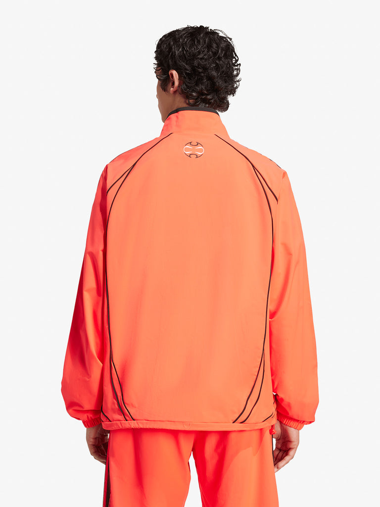 ADIDAS felpa girocollo teamgeist adicolor uomo arancione