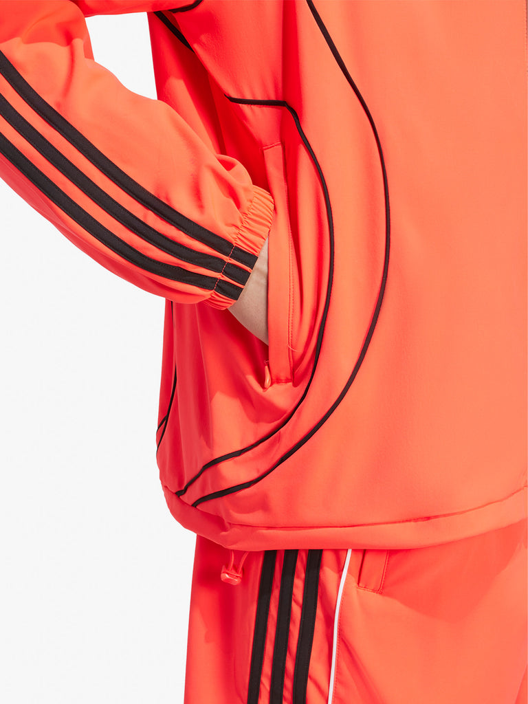ADIDAS felpa girocollo teamgeist adicolor uomo arancione