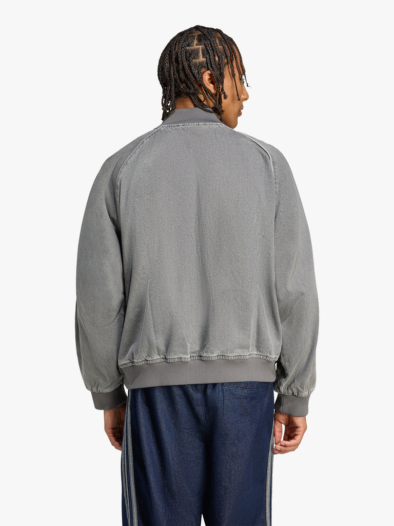 ADIDAS giubbotto sst adicolor uomo grigio cotone