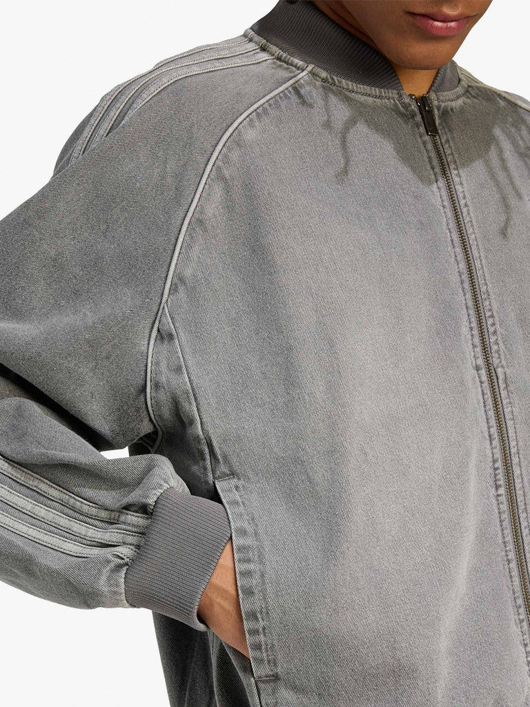 ADIDAS giubbotto sst adicolor uomo grigio cotone