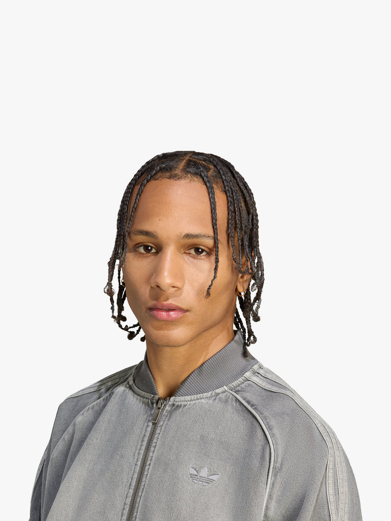 ADIDAS giubbotto sst adicolor uomo grigio cotone