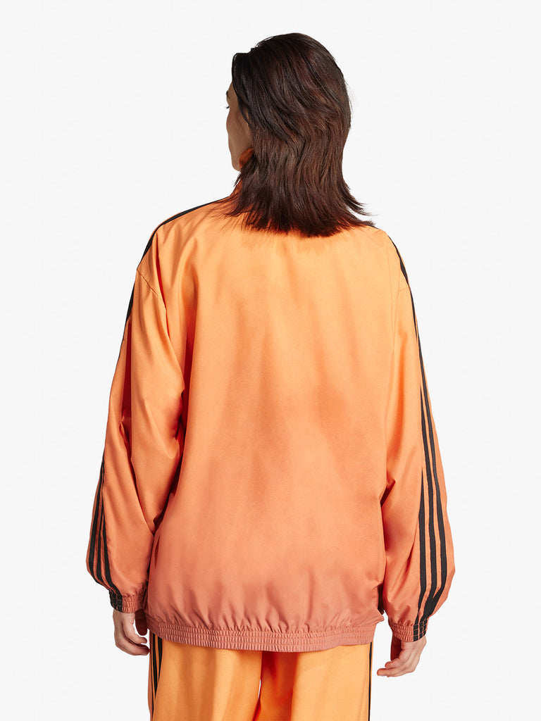 ADIDAS felpa girocollo adicolor classic firebird donna arancione