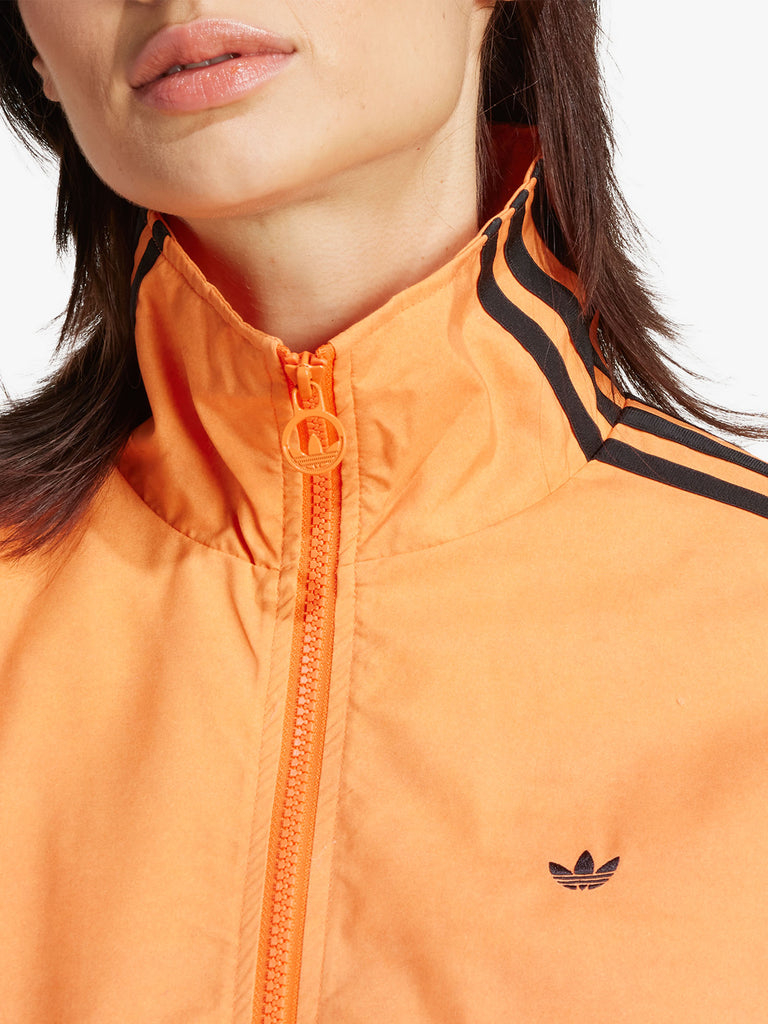 ADIDAS felpa girocollo adicolor classic firebird donna arancione