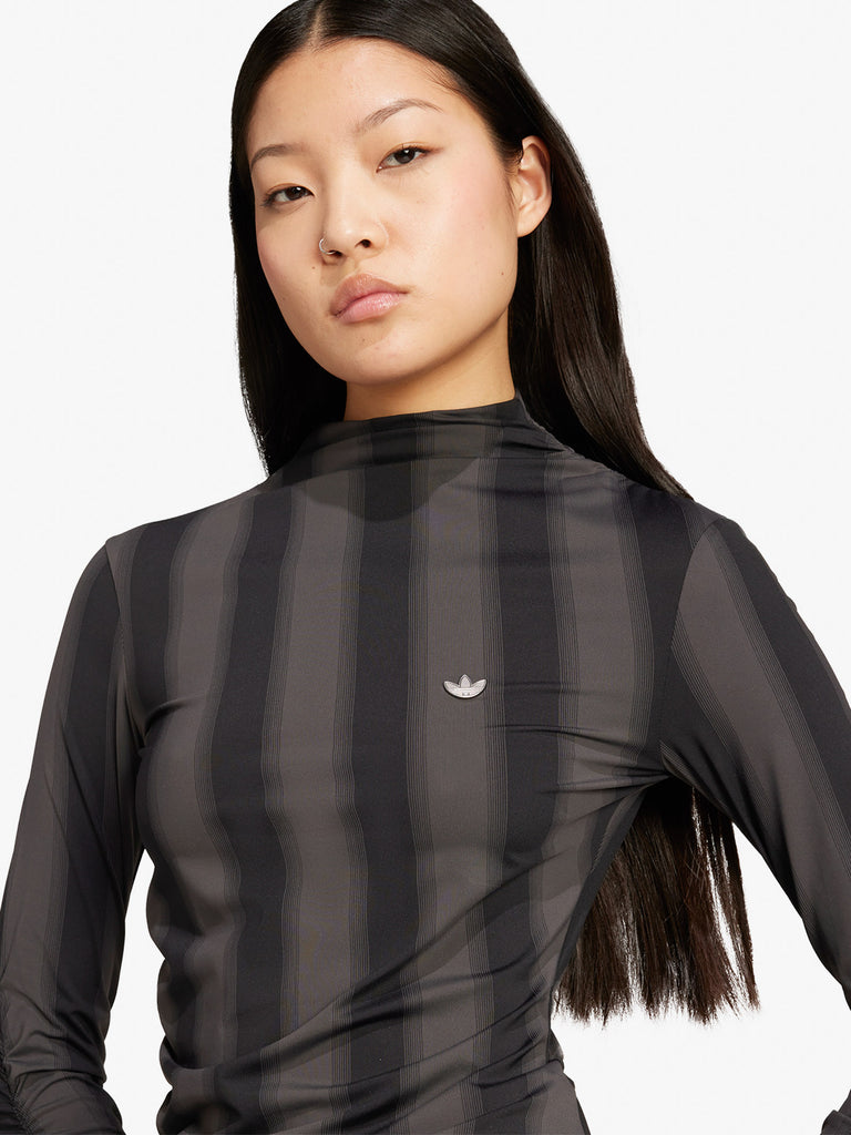 ADIDAS maglia a maniche lunghe ls donna nero