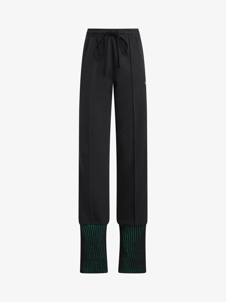 ADIDAS joggers fb donna nero cotone