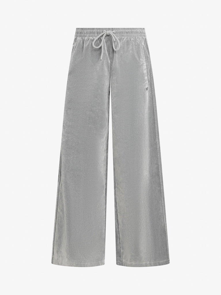 ADIDAS joggers gradient firebird oversized donna grigio cotone