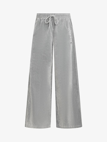 ADIDAS joggers gradient firebird oversized donna grigio cotone