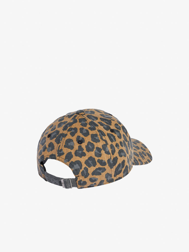 ADIDAS cappello leopard baseball cotone marrone
