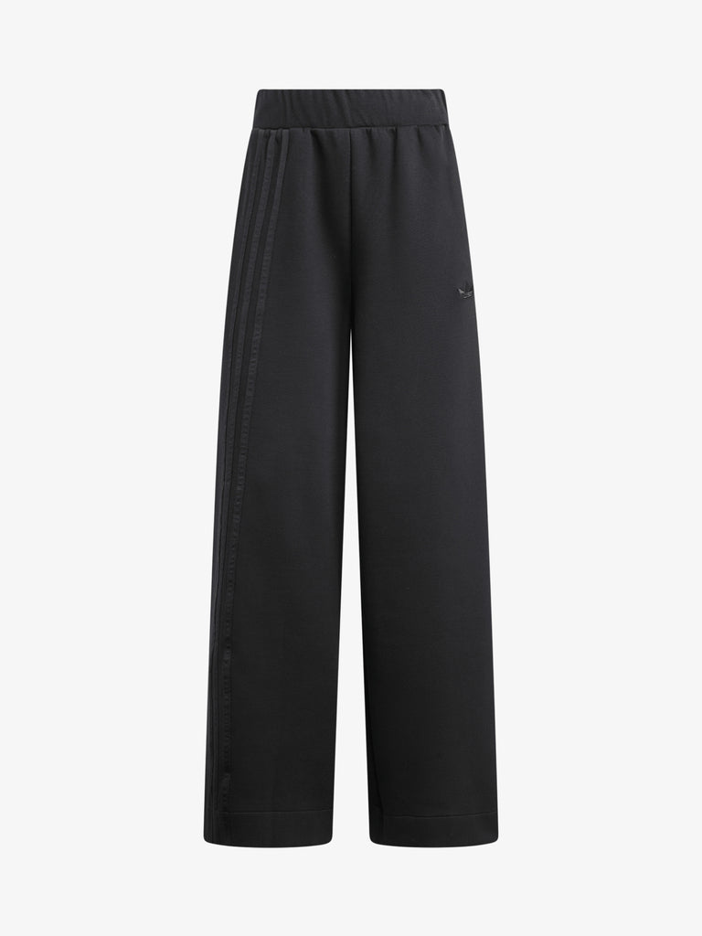 ADIDAS joggers 3 stripes donna nero cotone