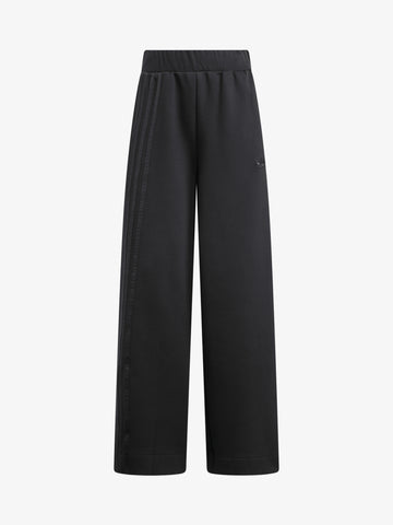 ADIDAS joggers 3 stripes donna nero cotone
