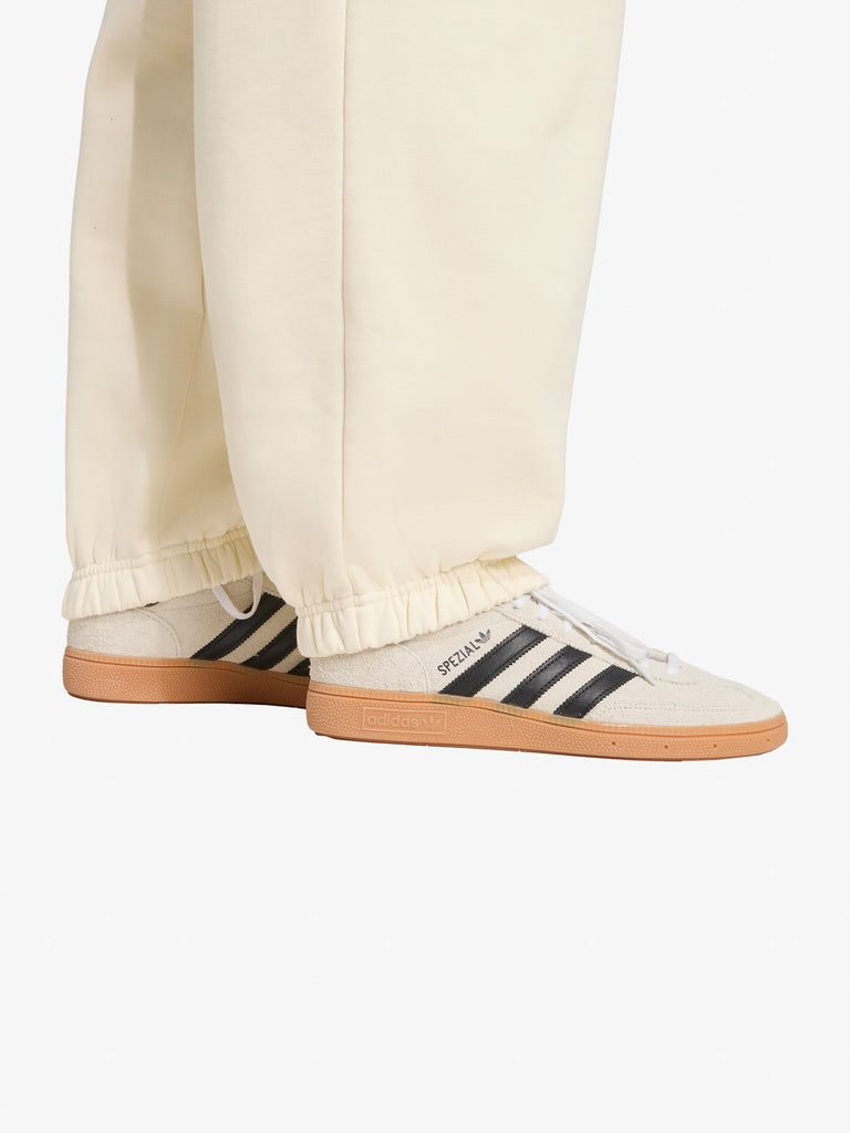ADIDAS joggers essentials linear oversized donna beige cotone