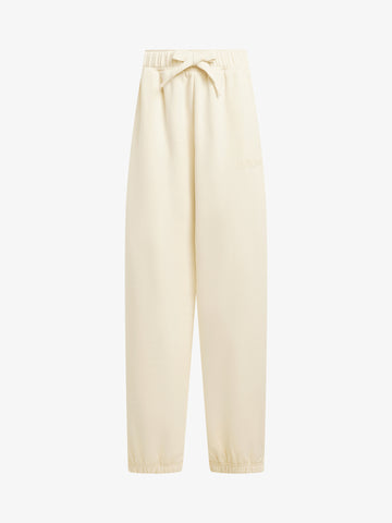 ADIDAS joggers essentials linear oversized donna beige cotone