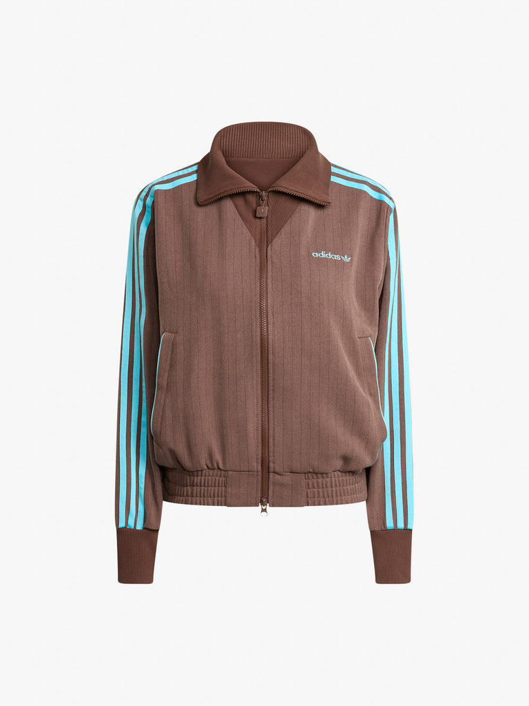 ADIDAS felpa girocollo tailored donna marrone
