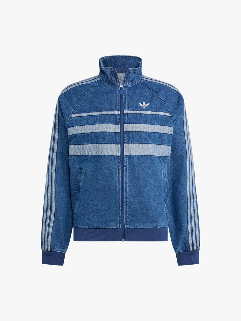 ADIDAS felpa girocollo adicolor first uomo denim cotone