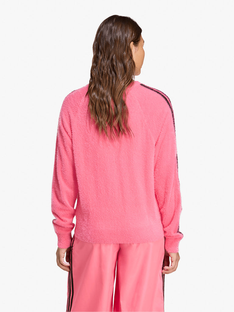 ADIDAS felpa girocollo holiday sweater donna fucsia