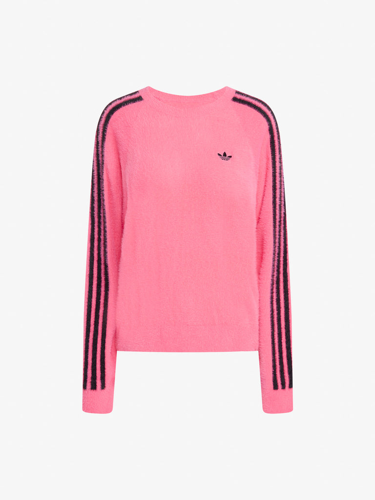 ADIDAS felpa girocollo holiday sweater donna fucsia